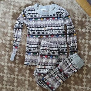 Hanna andersson holiday pj's. 4t. Gently worn